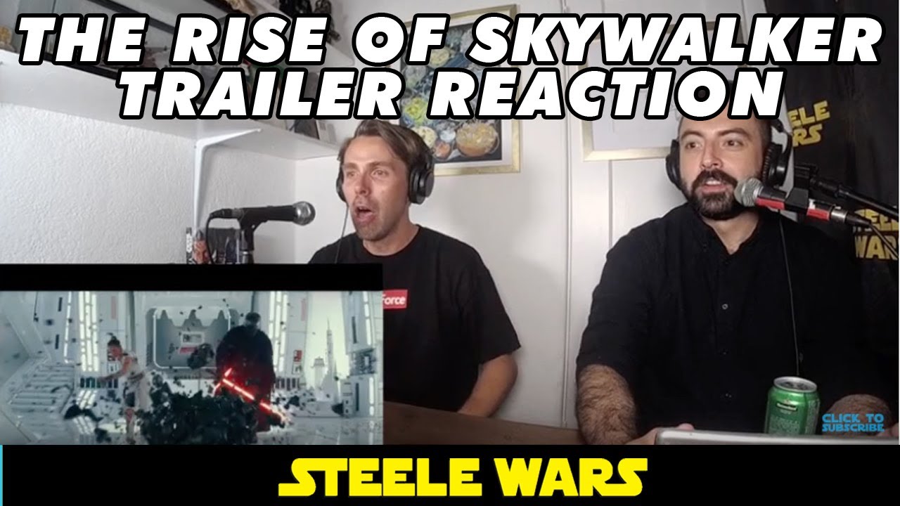 The Rise Of Skywalker Trailer Reaction - Threepio Steals The Show!