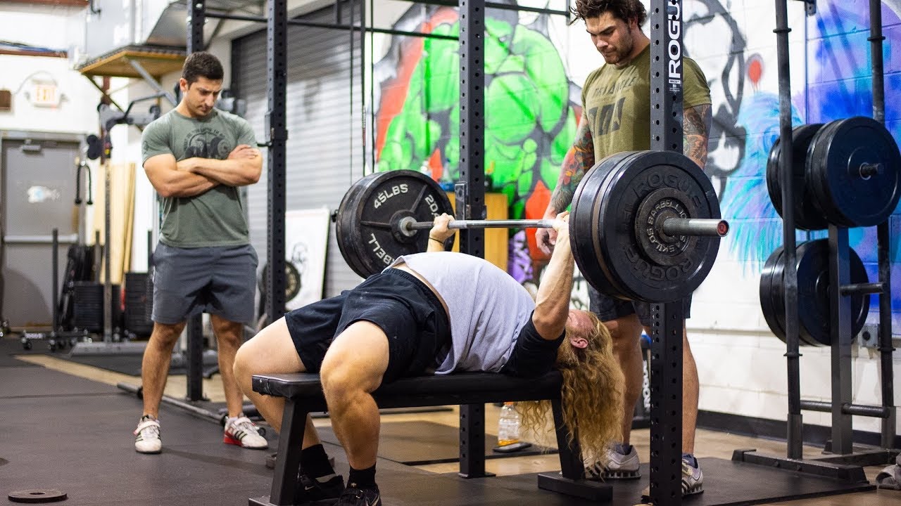 RAW Training at The Strongest Gym In The East - BENCH PRs w/ Joey Szatmary