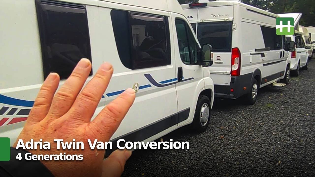 Adria Twin Van Conversion - 4 Generations