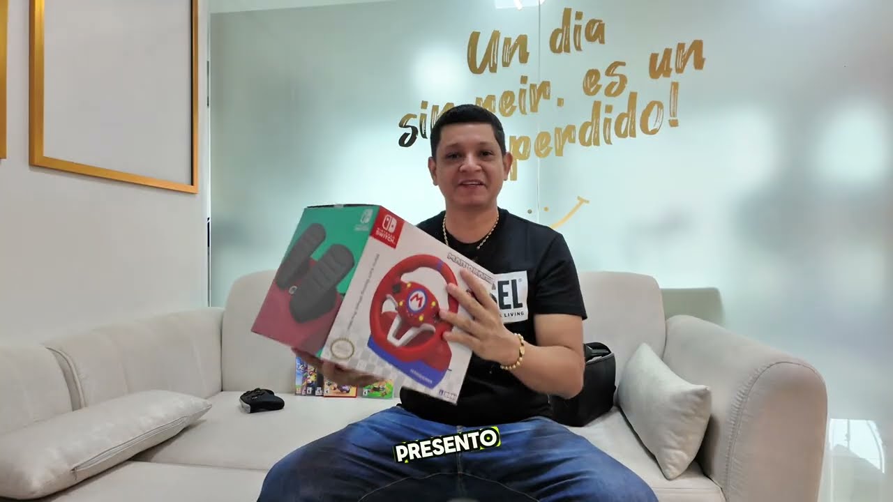 ¡El MEJOR volante para Mario Kart WORLD en Switch 2! 🚗💨 ¡NO PUEDO CREERLO!