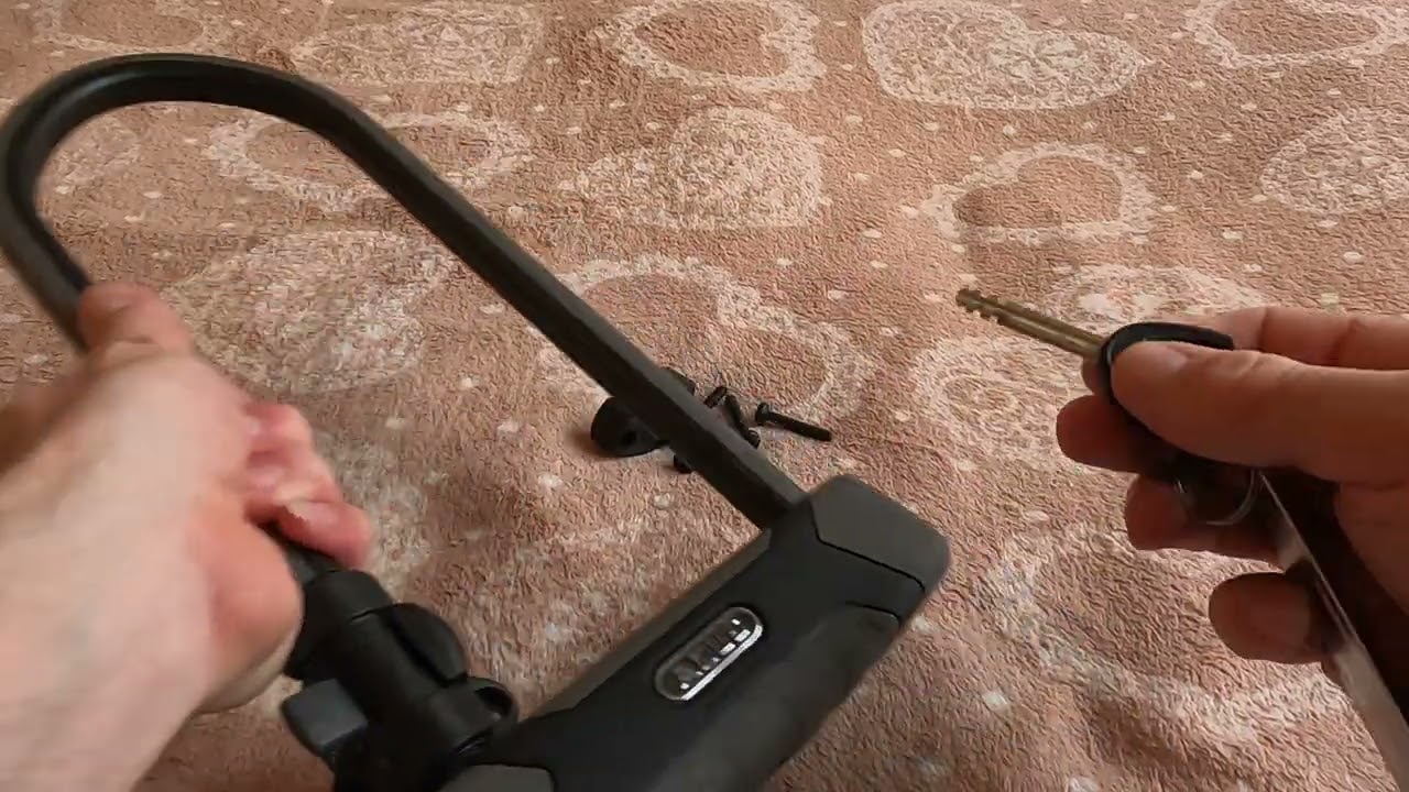 Abus Granit X-Plus 540/230 U-Lock+ EaZy KF Bracket Unboxing