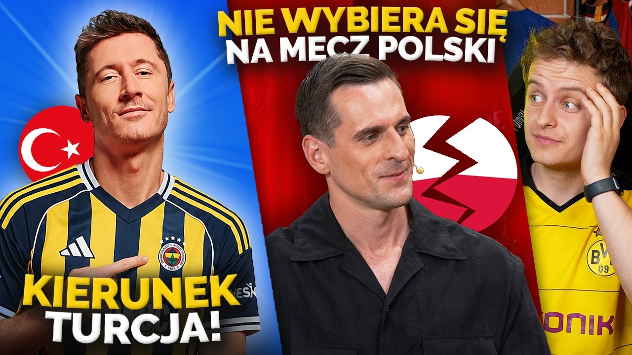 Lewandowski BLISKO TRANSFERU do Fenerbahce?! Milik zdradził dlaczego NIE OGLĄDA mecz&oacute;w Polski&hellip;