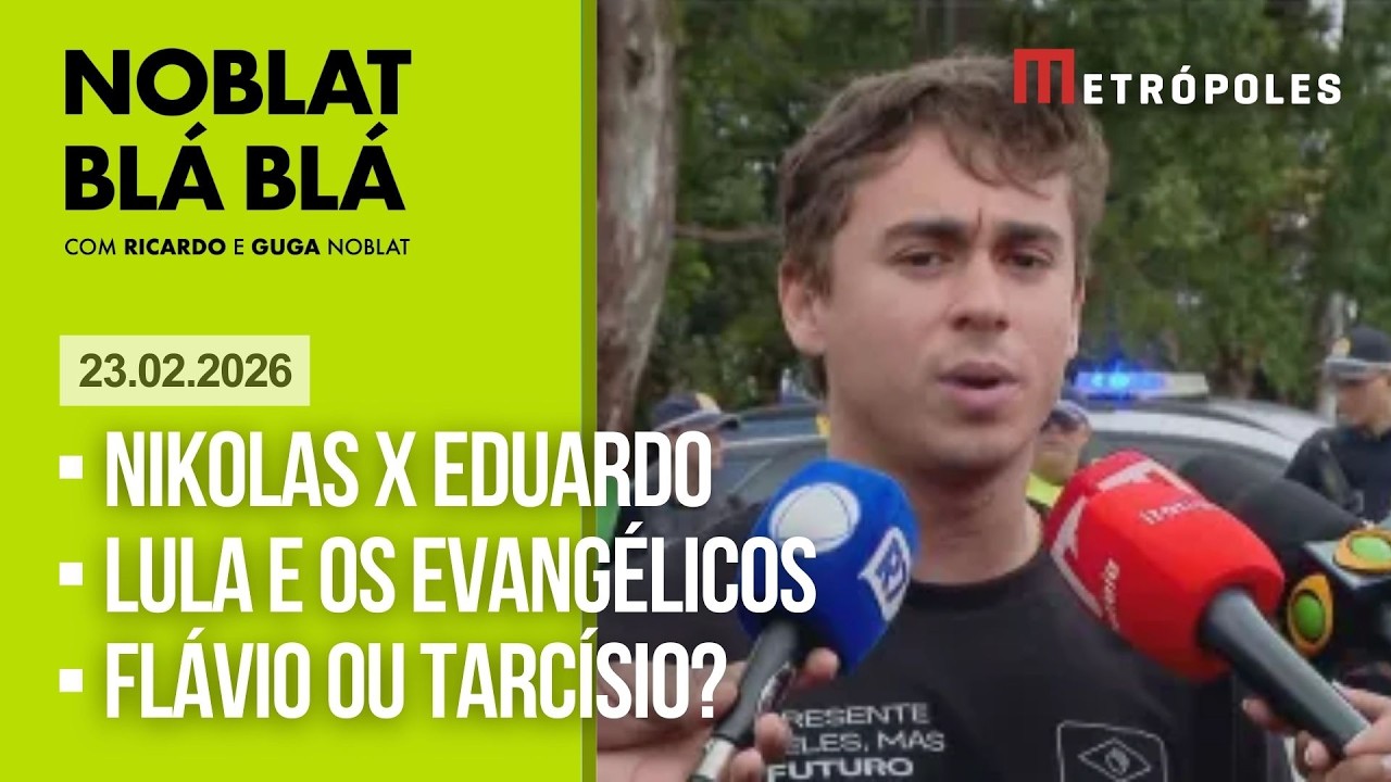 NOBLAT: Nikolas, Eduardo Bolsonaro e Michelle se FRITAM. Lula SITUA jornalista. Moraes, STF e OAB