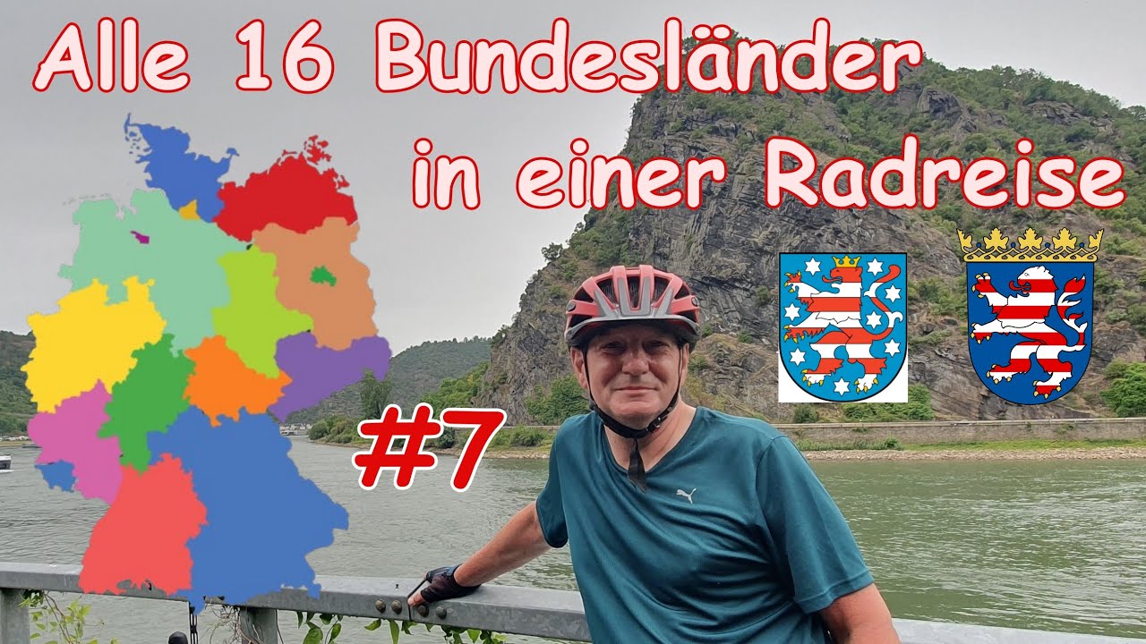 Alle 16 Bundesländer in einer Radreise / Teil 7 / Von Erfurt nach Berka