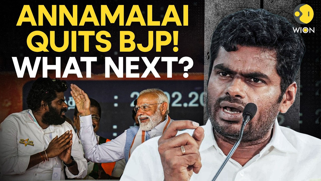 Tamil Nadu Politics: K Annamalai Exits BJP, Speculation Grows Over His Next Political Move&nbsp;|Original