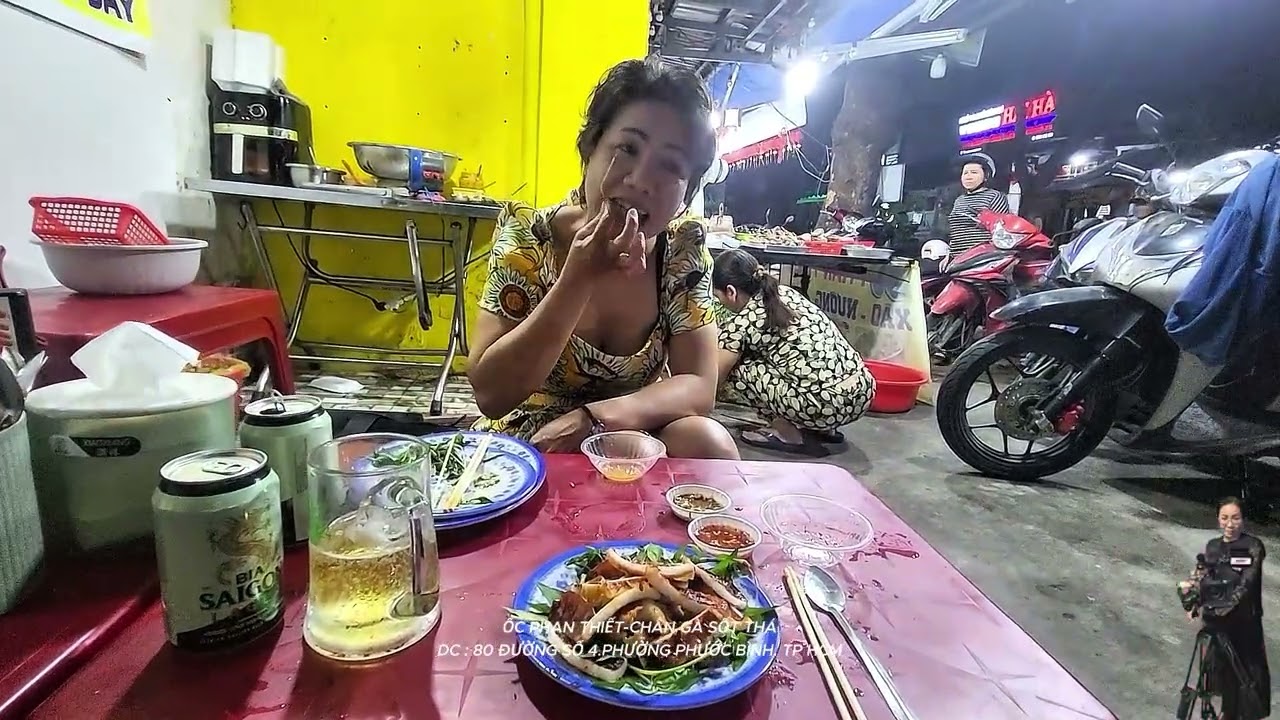 ỐC PHAN THIẾT-CHÂN GÀ SỐT THÁ.  DC : 80 ĐƯỜNG SỐ 4.PHƯỜNG PHƯỚC BÌNH. TP HCM