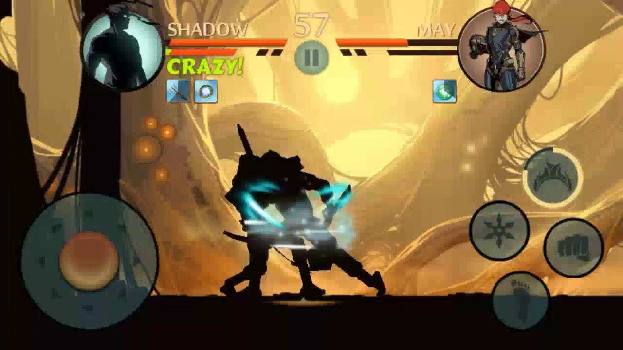 Shadow Fight 2: Troll May with Blaster Tonfas and Elegent Staff: Quick!