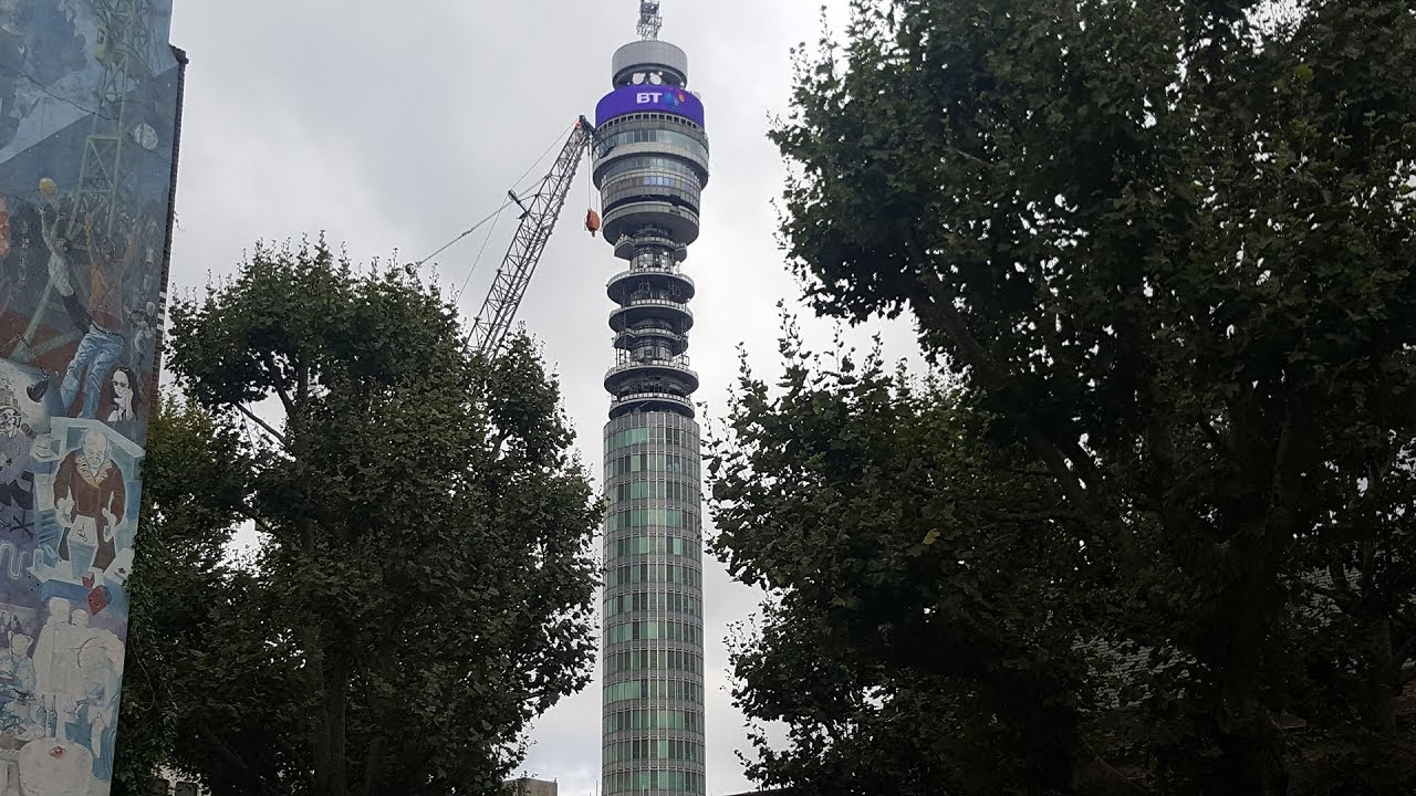 A Trip up the BT Tower - Revolving 34th Floor