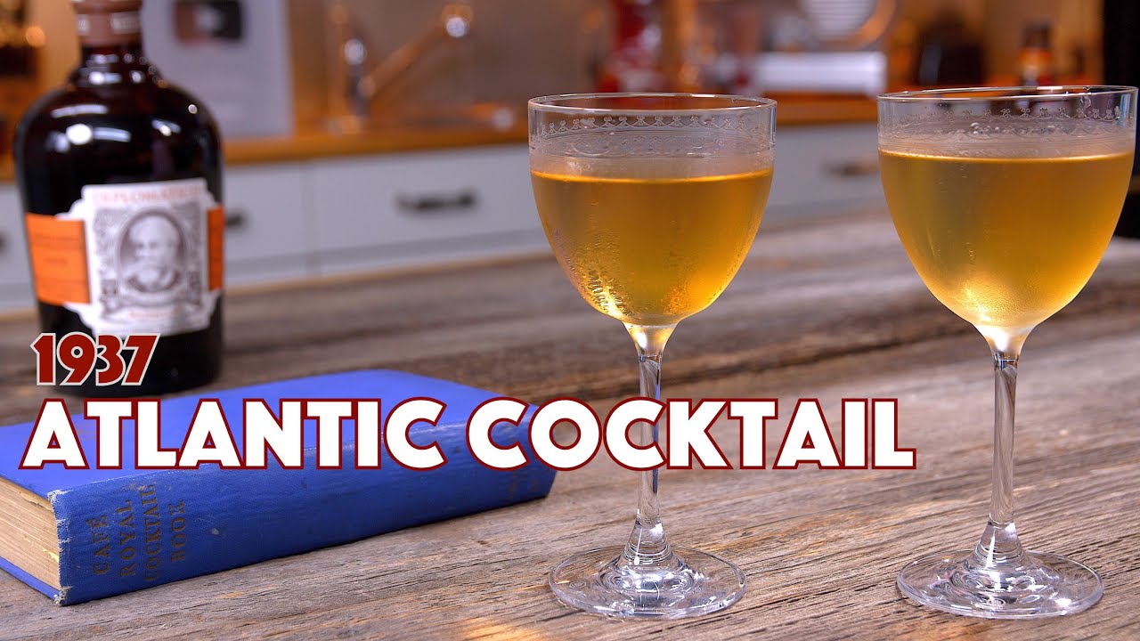 1937 Atlantic Rum Cocktail - Cocktails After Dark - Glen And Friends Cocktails
