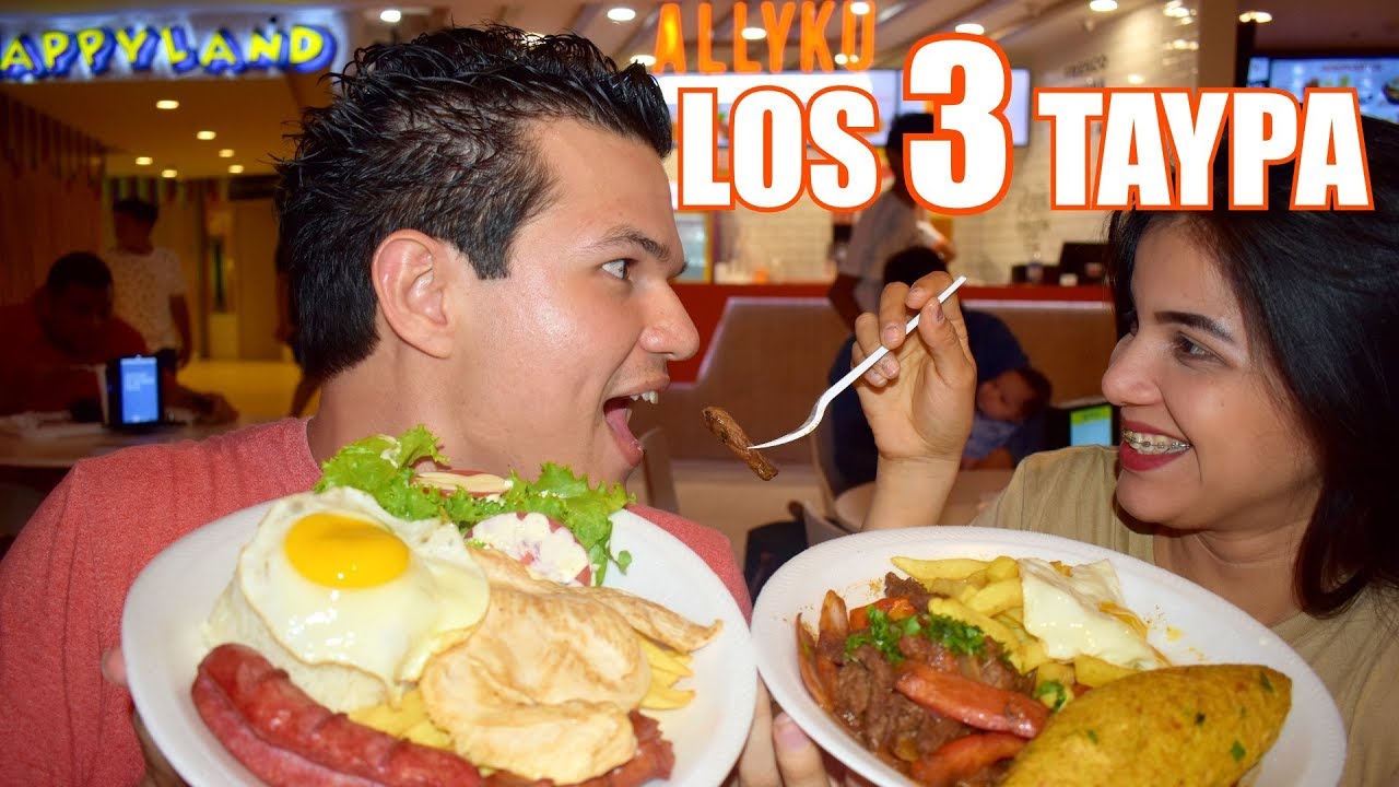 Asi son los Almuerzos TAYPA con GLE mukbang - Jose Angel en Peru