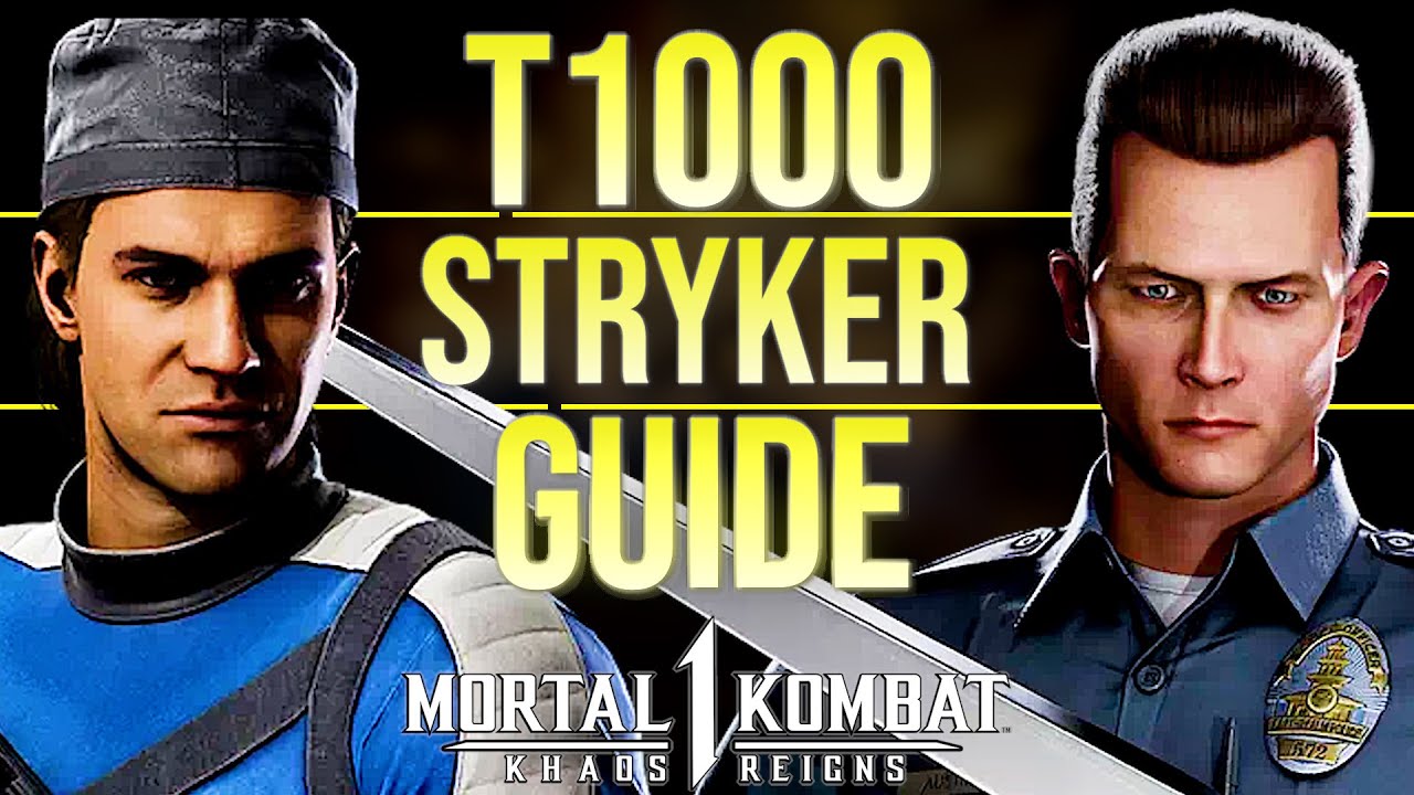 T-1000 STRYKER Complete Combo Guide Setups and Mix-Ups MK1 - Mortal Kombat 1