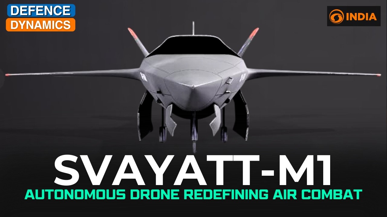 SVAYATT-M1: Автономный дрон, меняющий представление о воздушном бою | Defence Dynamics