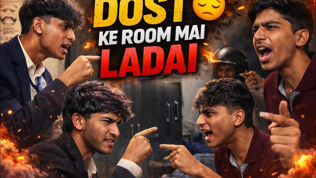DOST 😔KE ROOM MAI LADAI | #dailyvlog | #collegelife | #studentlife | #viral | #bachlongstore |