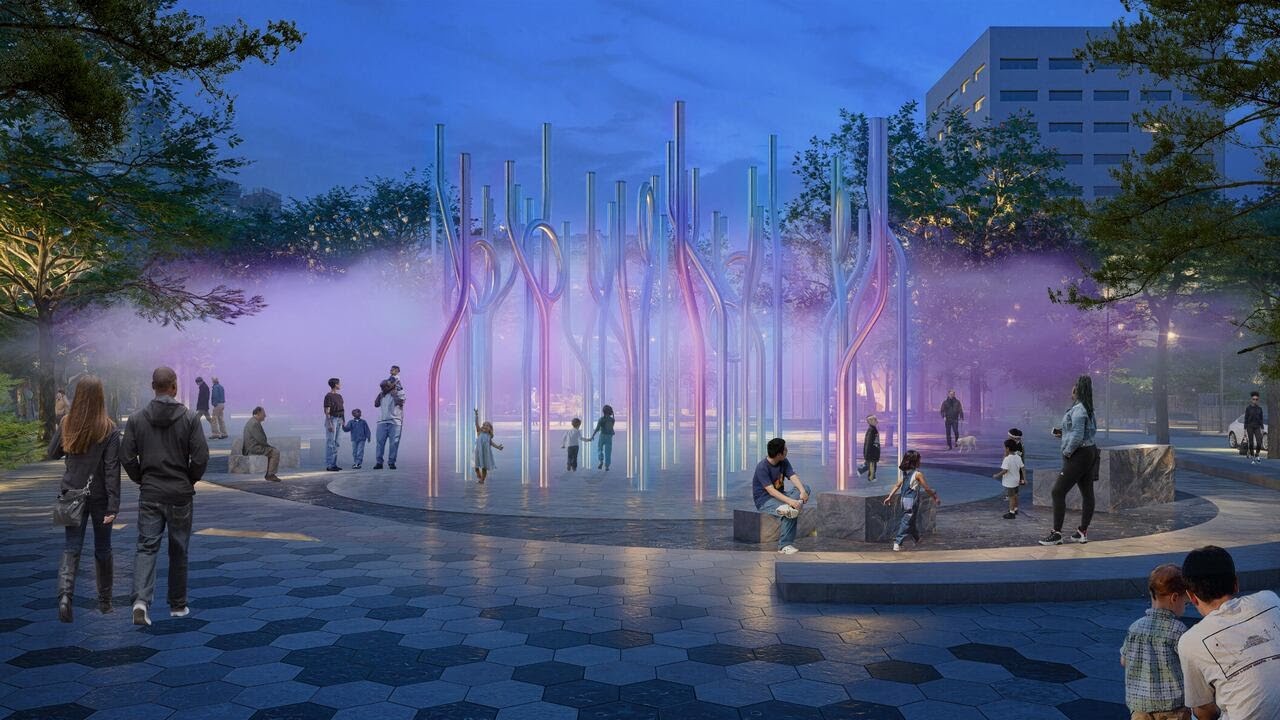 Neighbors get new look at ‘The Stitch’ greenspace connecting Downtown, Midtown