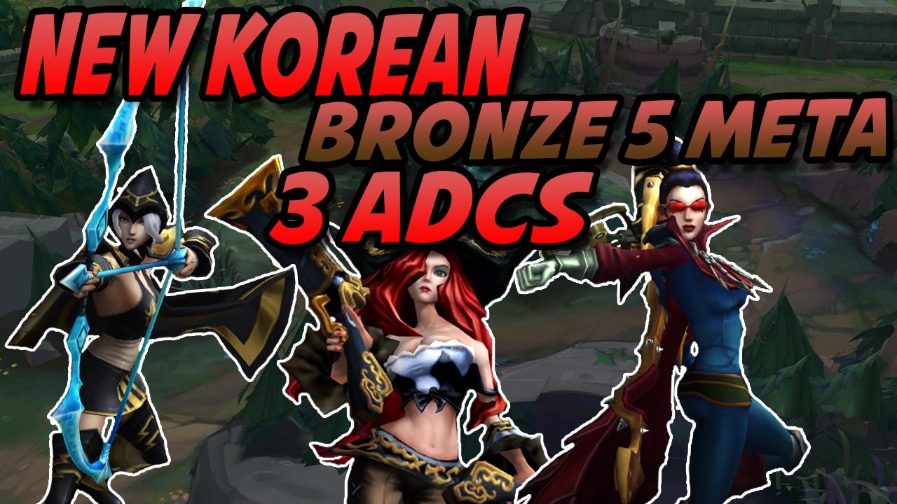 NEW KOREAN META 3 ADCS BRONZE 5 AT IT'S BEST - BRONZE SPECTATES