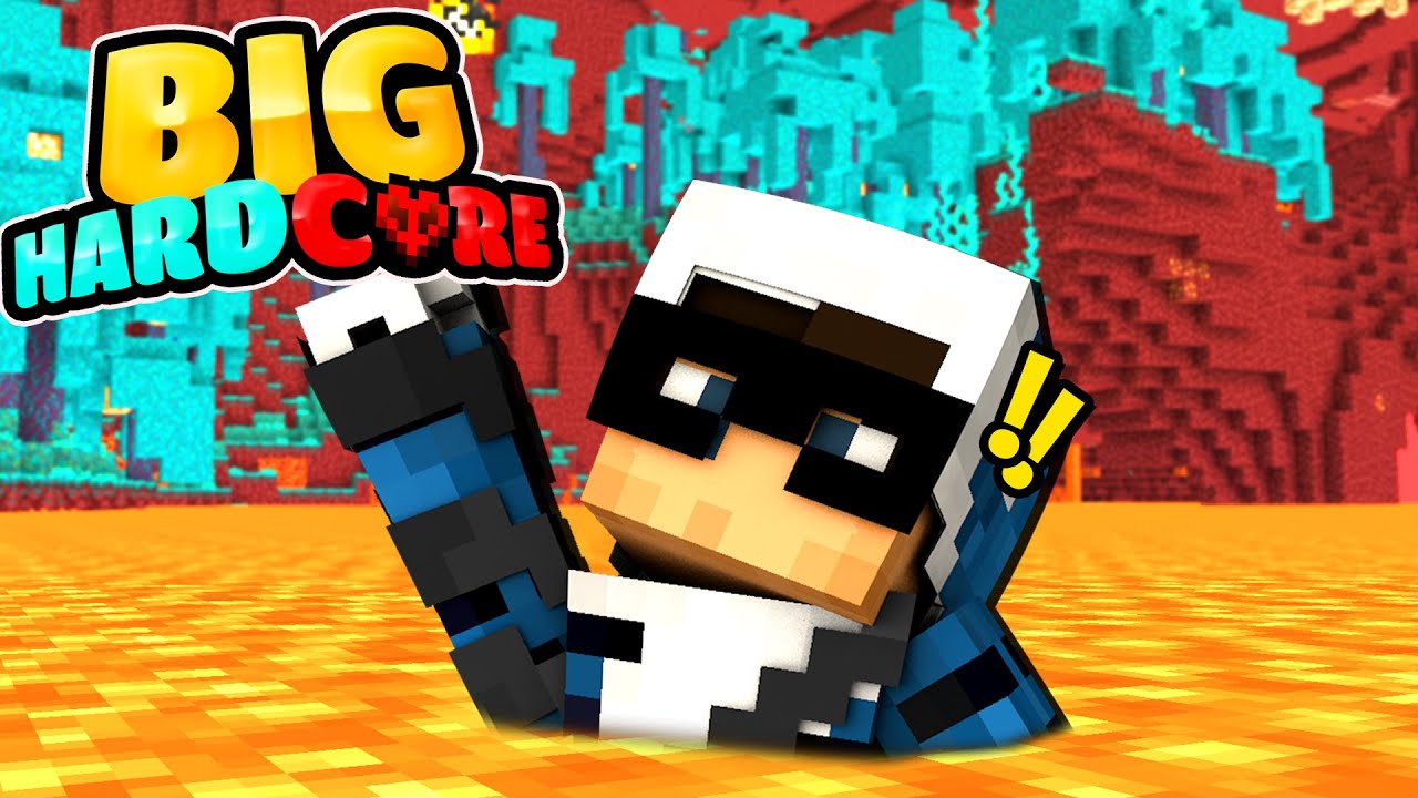 SONO IN PERICOLO NELLA BIG HARDCORE - MINECRAFT ITA
