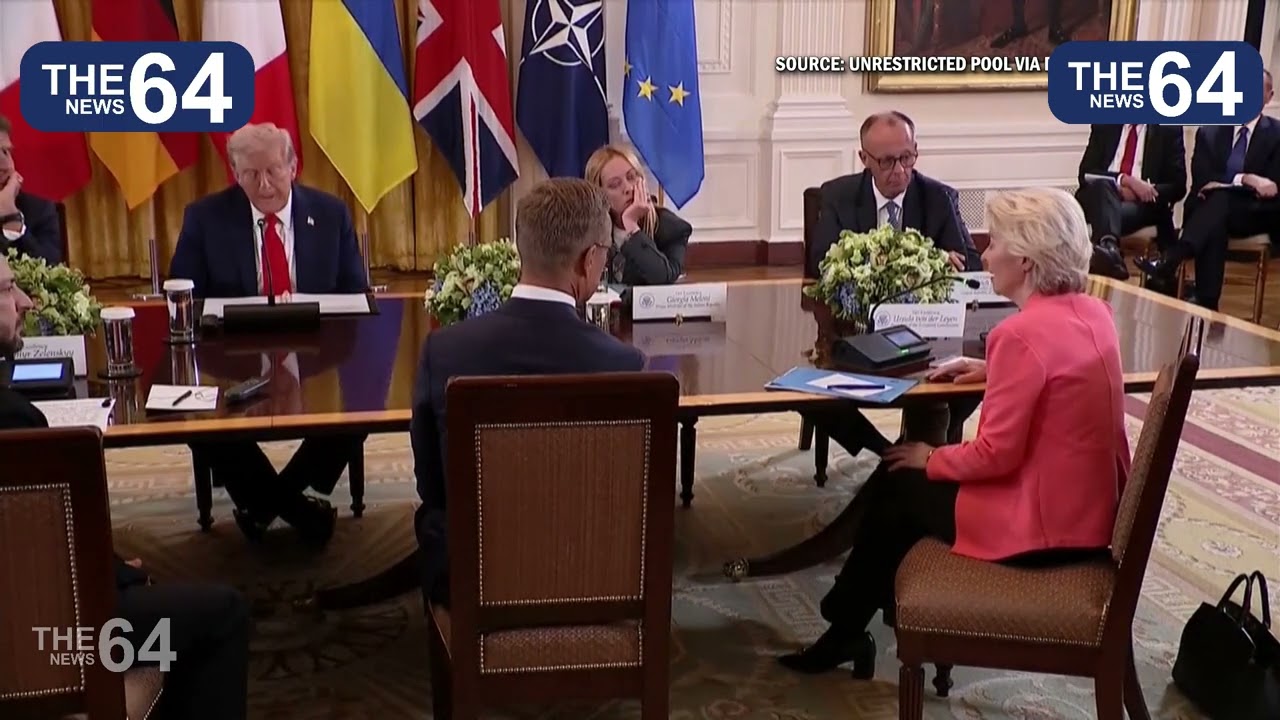 EU Prez Ursula von Der stresses on lasting peace in Ukraine “to stop killing” at leaders’ meet in WH