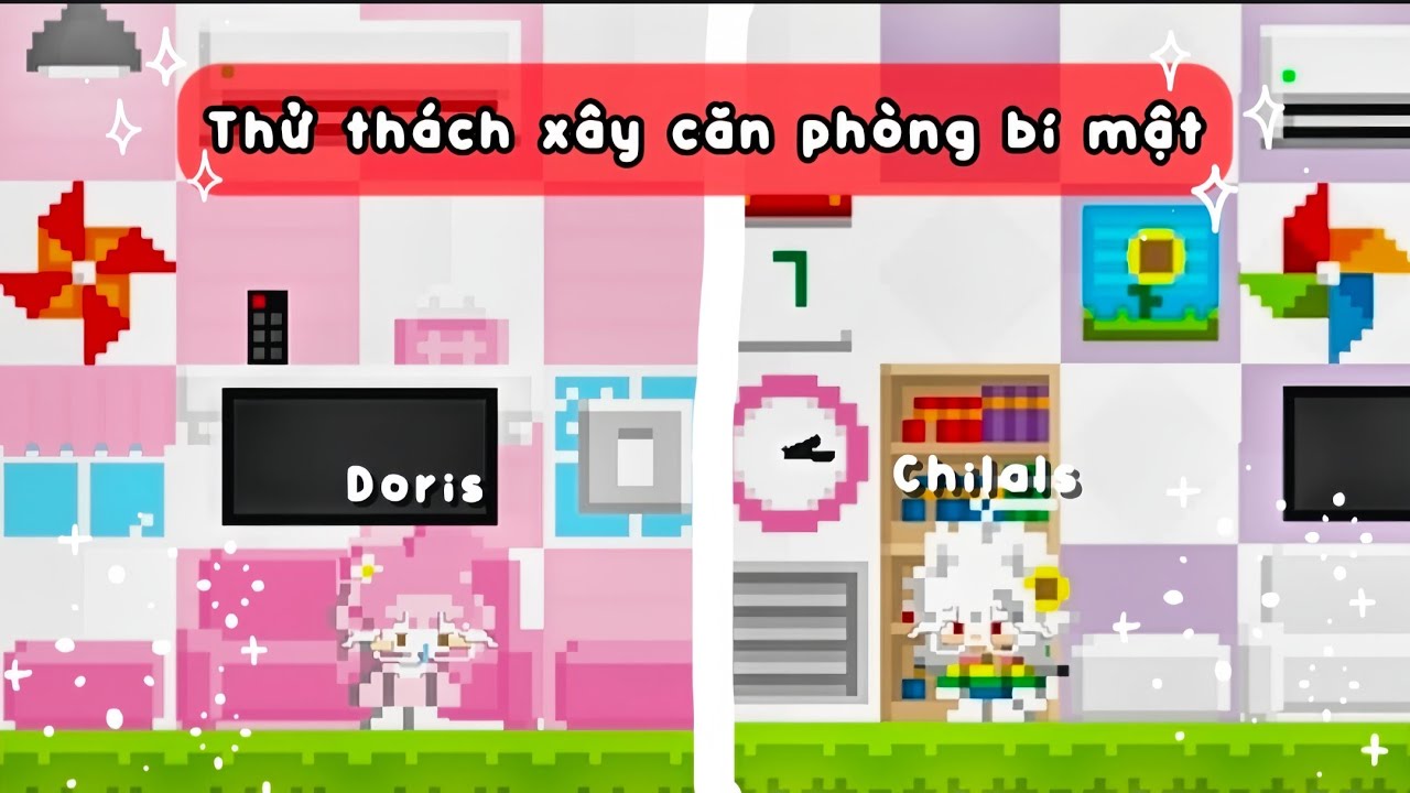 Thử thách xây căn phòng bí mật trong boku 🤔😆