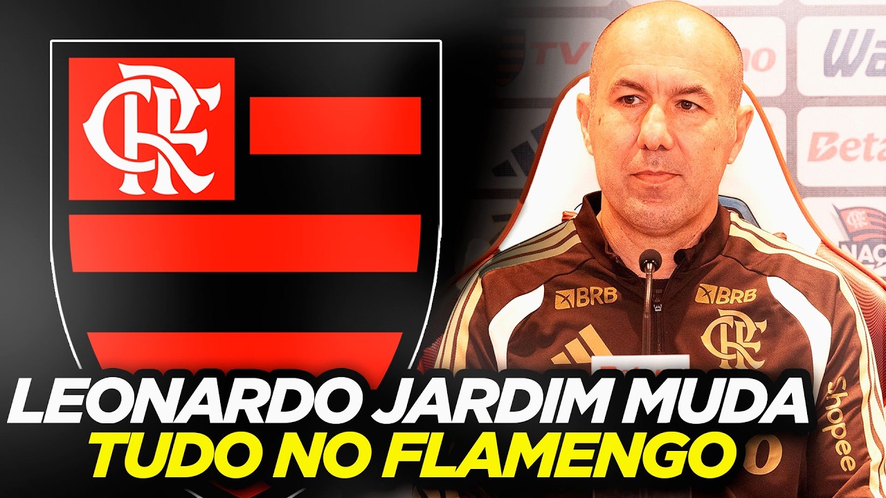 Leonardo Jardim muda tudo no Flamengo