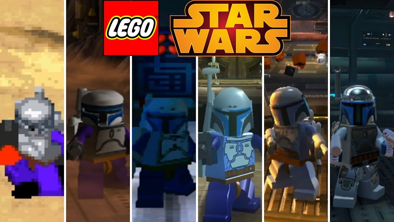 Evolution Of Jango Fett In Lego Star Wars Games [So Far]