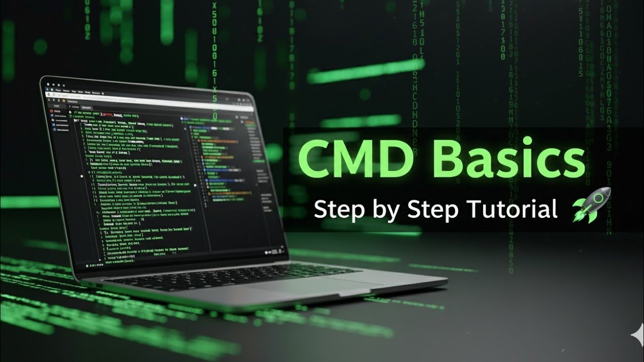 Learn CMD in 5 Minutes | Beginner’s Step-by-Step Guide( Part 1 )