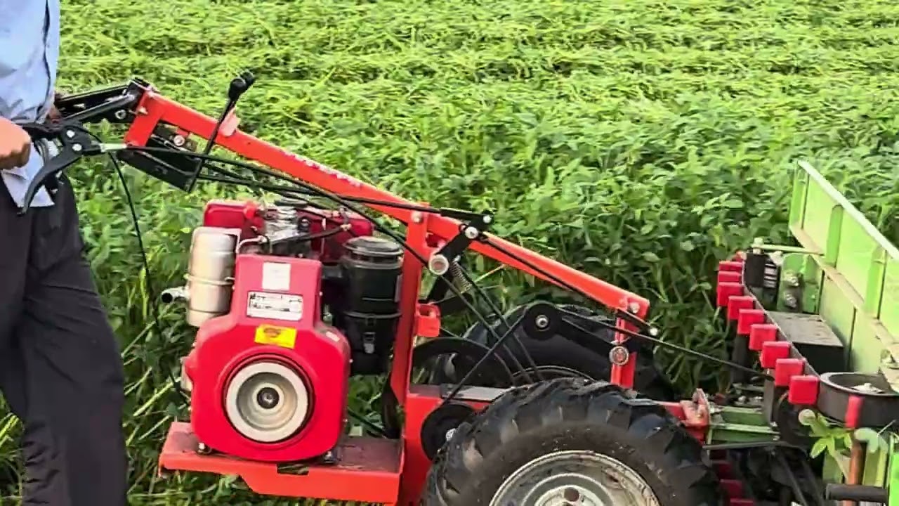 New machine ਕਣਕ ,ਜੀਰੀ ਤੇ ਪੱਠੇ ਕੱਟਨ ਵਾਲੀ