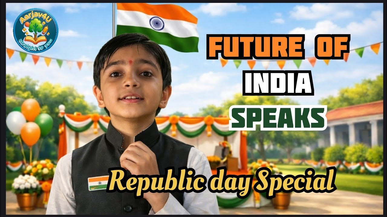Republic Day Speech for kids | Main Ek Achha Citizen Banunga | 26 January Special