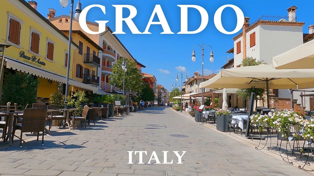 Grado Italy 4K UHD || Urlaub in Grado Italien