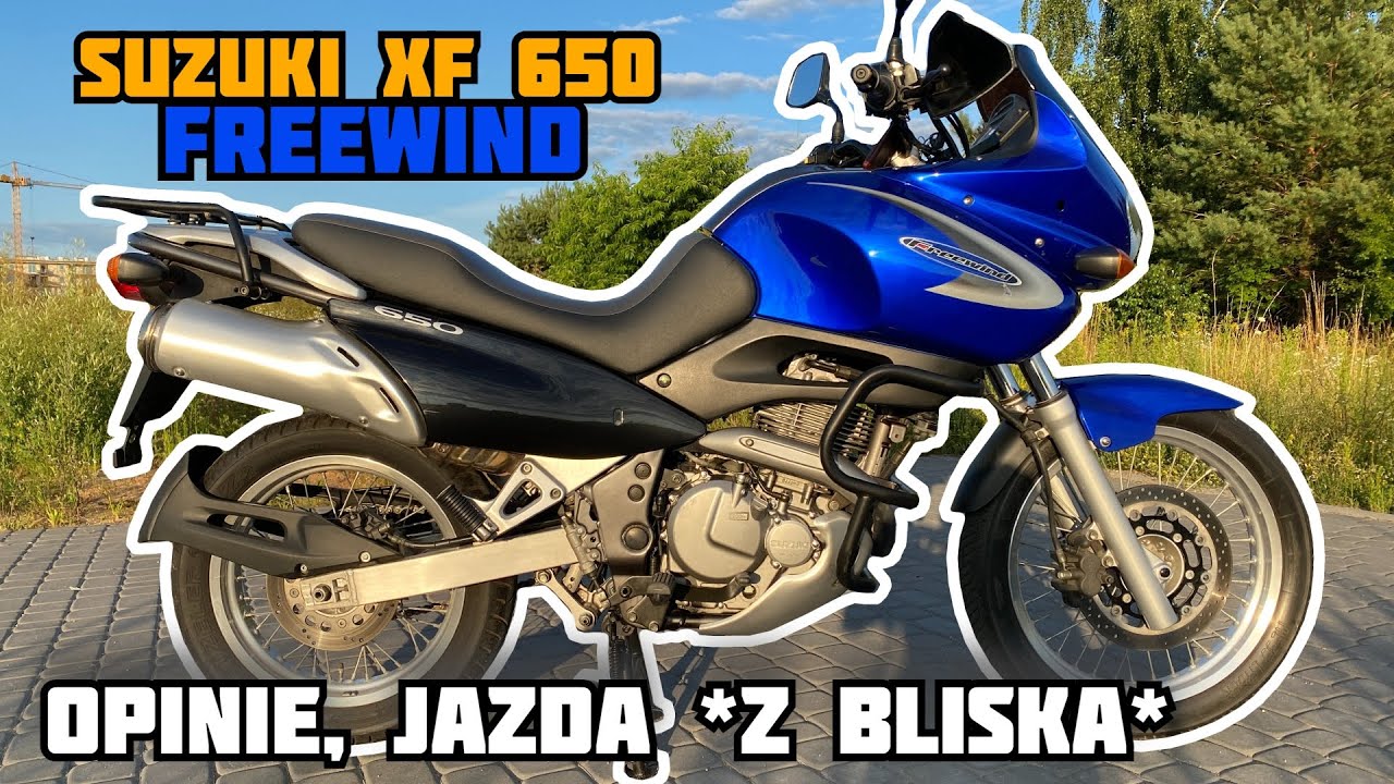 Suzuki XF 650 Freewind 2002 - kilka sł&oacute;w, opinie, prezentacja, F650, PEGASO 650 🏍