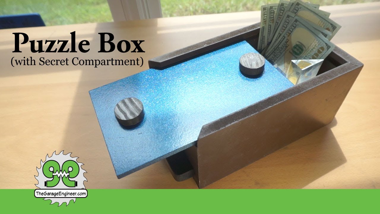 Build a Puzzle Box with Secret Compartment - The Garage Engineer