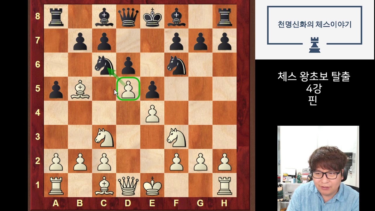 [체스왕초보 탈출 강의 시리즈] 4강 핀 | 상대를 고정시키는 체스의 기본전술