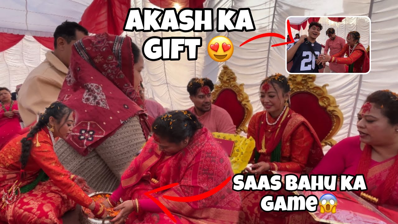 Bhabhi ka muh dikhayi😍|| Saas bahu mai kon hoga winner😱|| Varsha Thapa