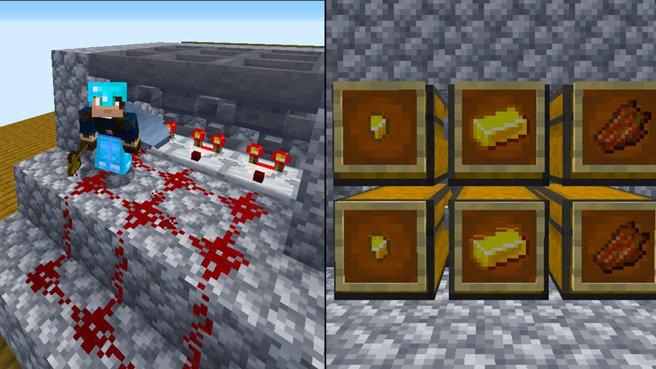 IK HEB EEN AUTOMATISCH SORTEERSYSTEEM GEBOUWD - Minecraft Skyblock 1.16
