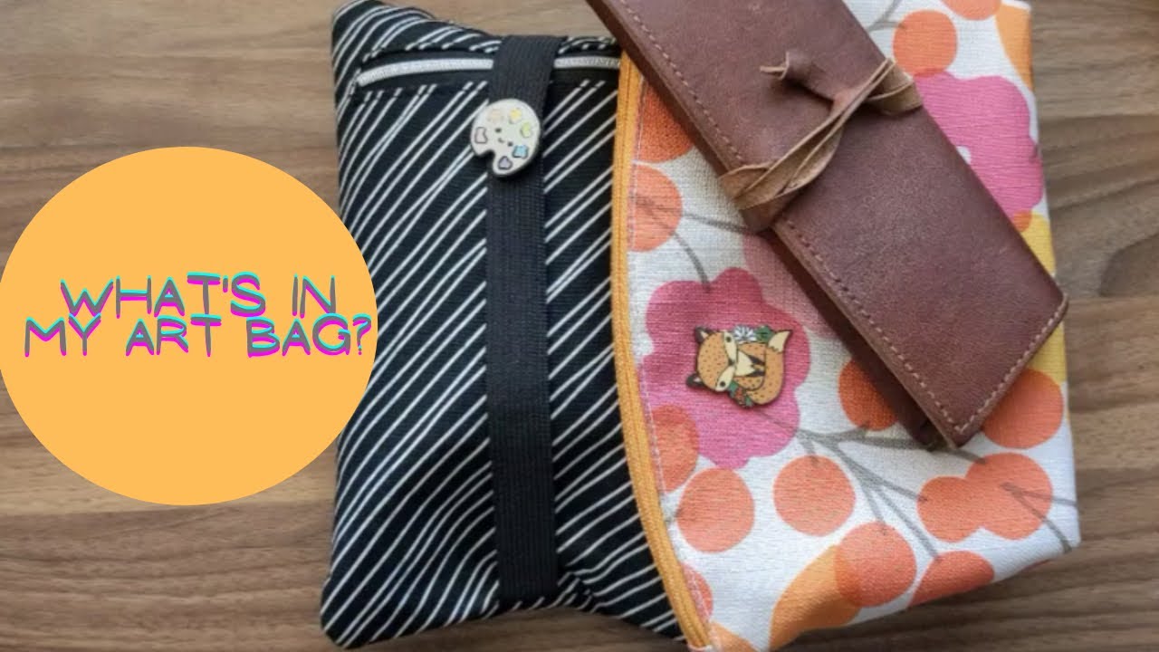 WHAT’S IN MY ART BAG? 🖌🎨Three Different Sizes!