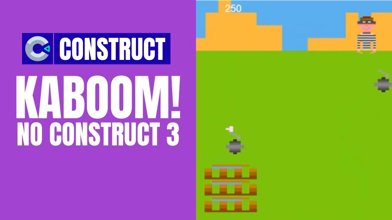 Aprenda a criar um Game Completo no Construct 3 em apenas 40 Minutos!