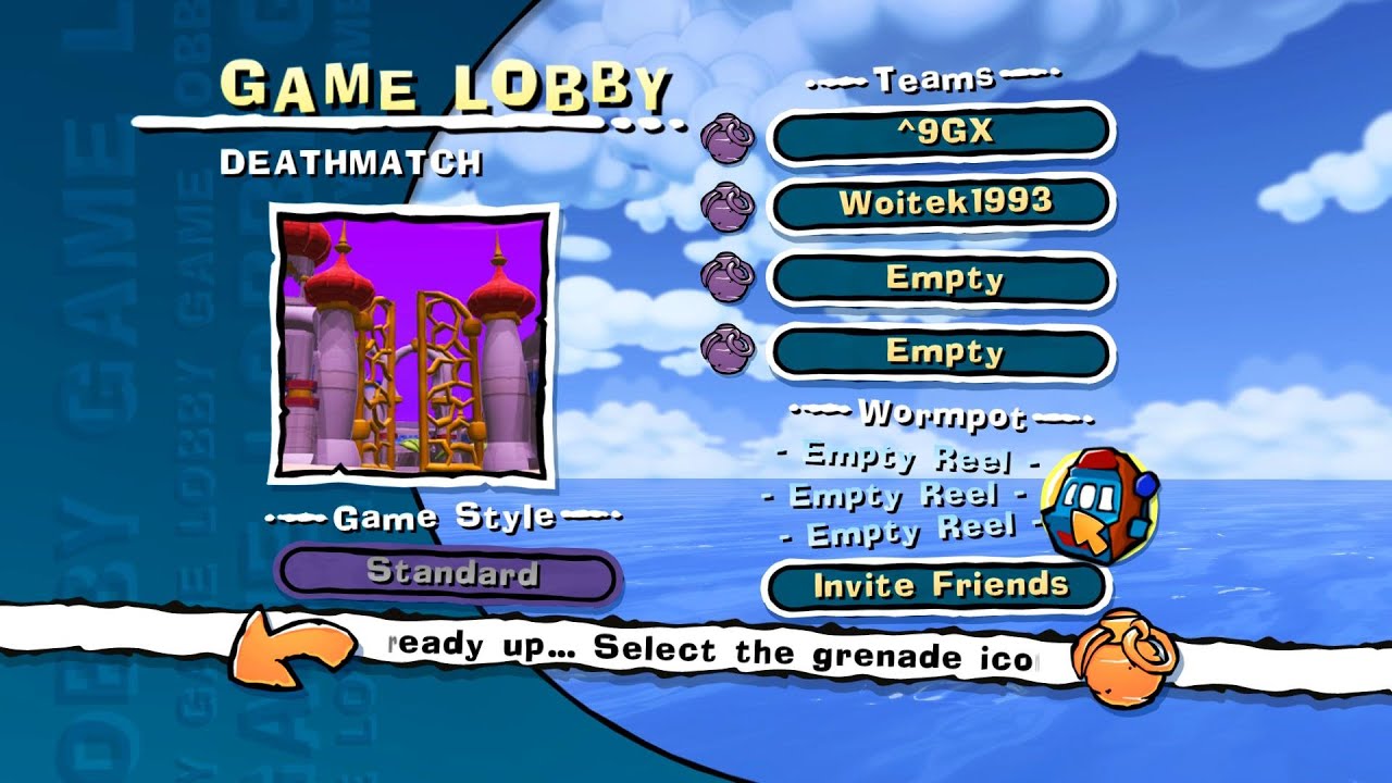 Worms Ultimate Mayhem - Multiplayer [Wormpot Mod] Test - GX Vs Woitek