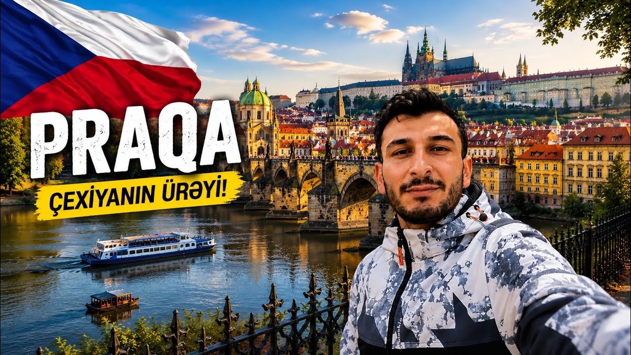 Praqa’da Necə Gəzmək Olar?! | Praqa, Çexiya 🇨🇿