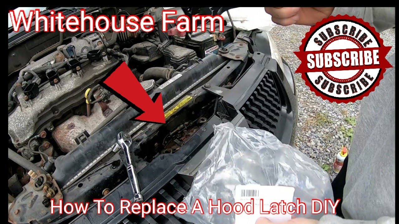 How To Replace A Nissan Hood Latch