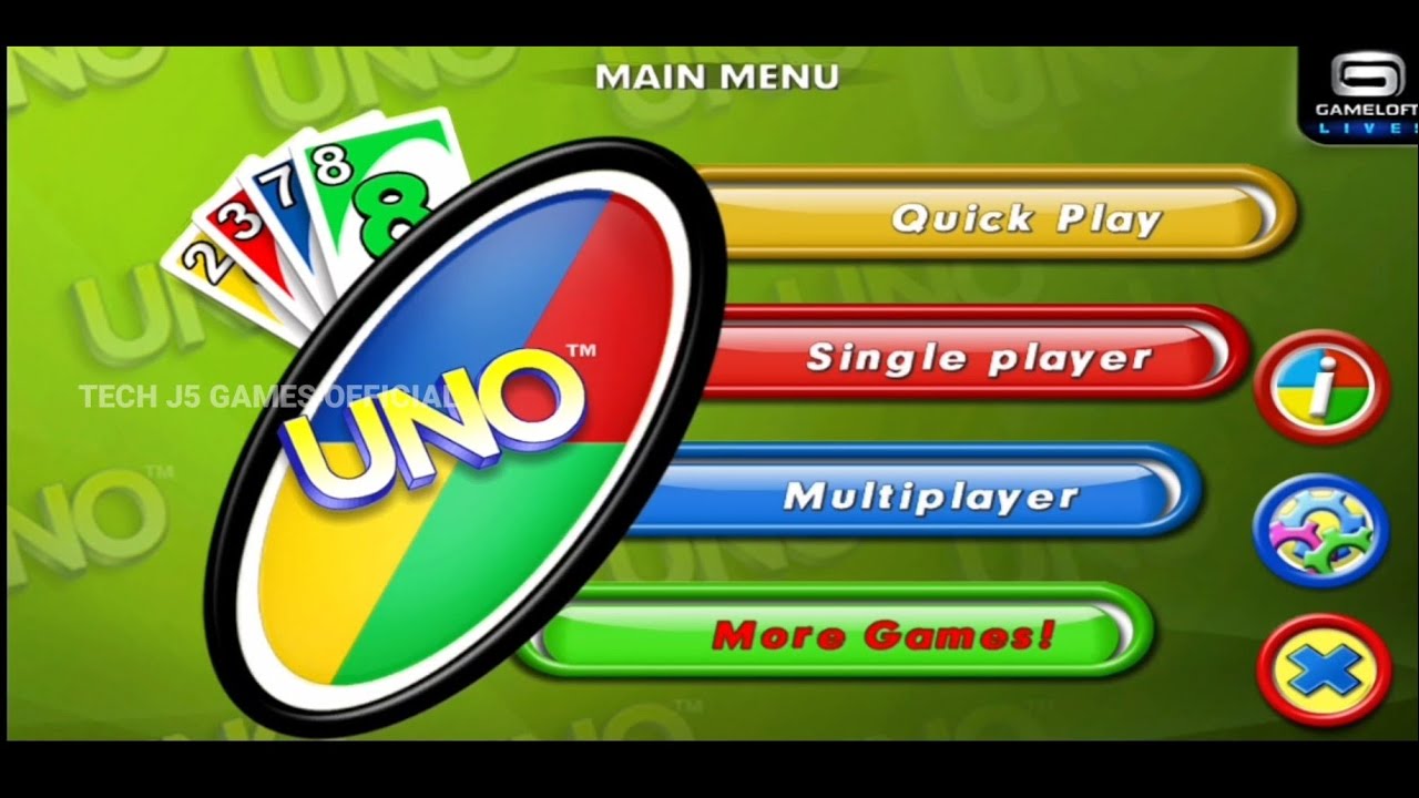 UNO HD v1.1.1 Android Gameplay (60 FPS)