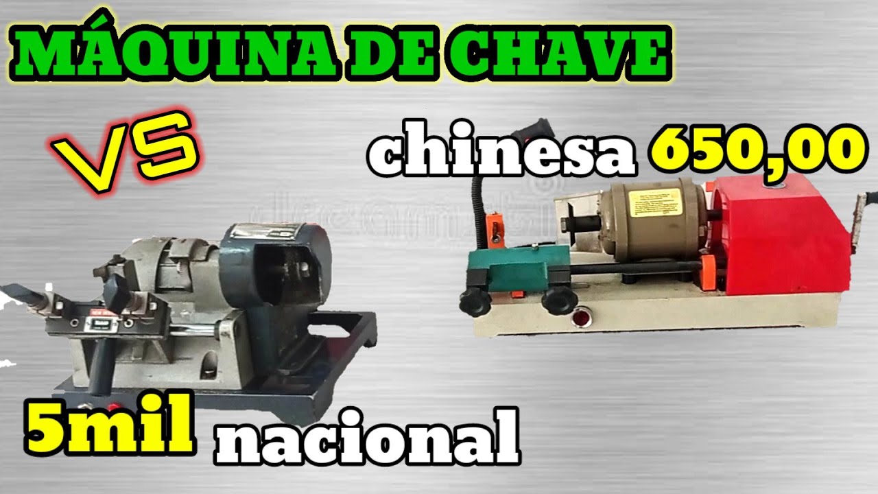 #chaveiro #chavemestra  Màquina de fazer chave, qual vale a pena.