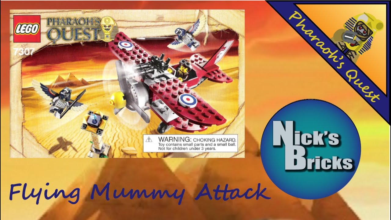 Lego 7307 - Flying Mummy Attack - Pharaoh's Quest - Nick's Bricks
