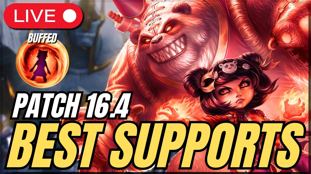 ANNIE SUPPORT BUFFED - PATCH 16.4 CHANGES - 1000 LPs CLIMB EUW