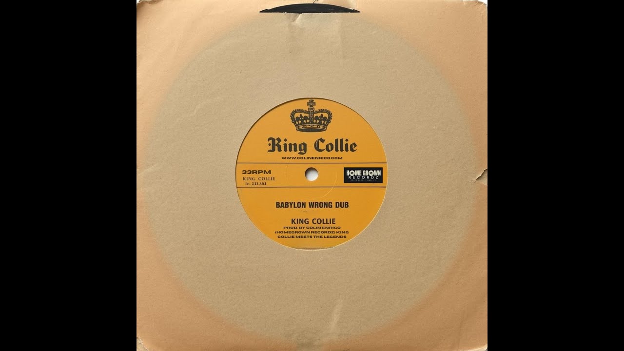 KING COLLIE 👑 BABYLON WRONG DUB (VINTAGE ROOTS-REGGAE DUB)