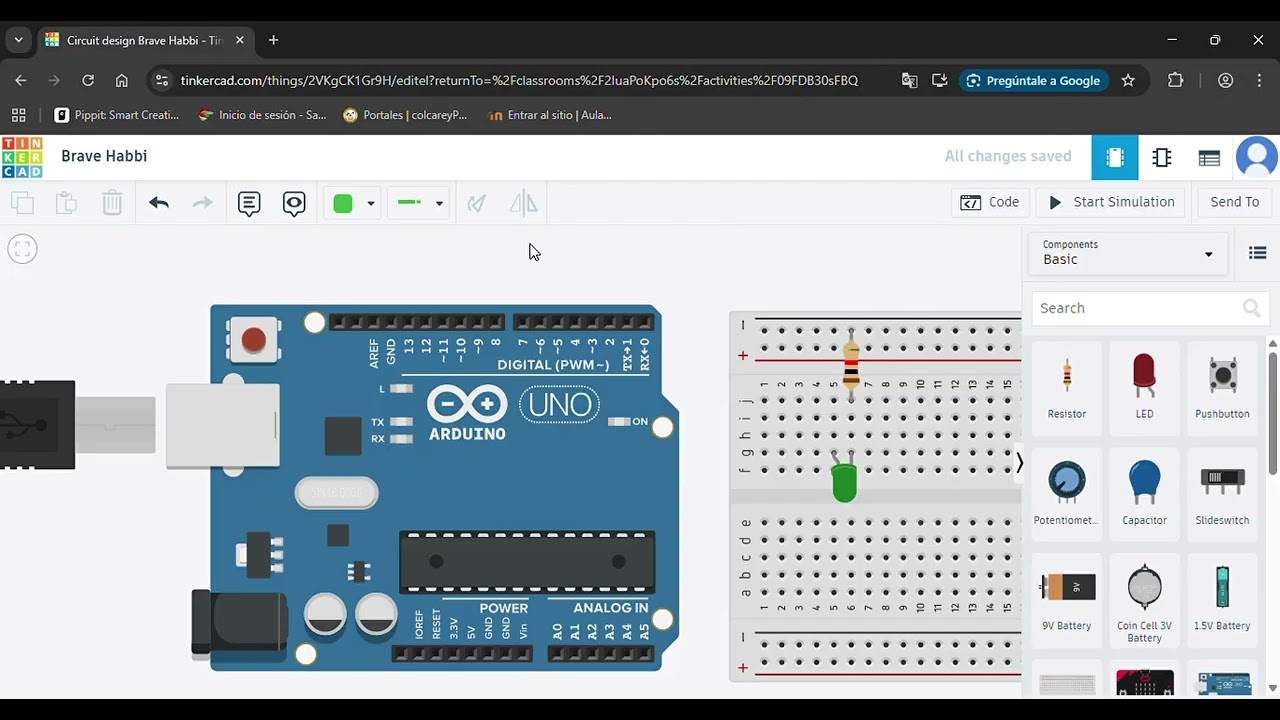 Código Blink Arduino | Conexión del circuito (Parte 1)