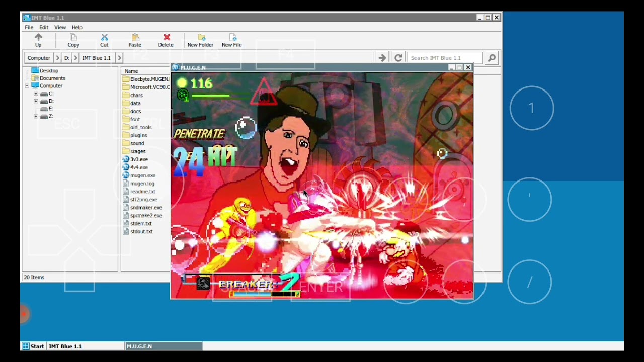 MUGEN: Karane Innda Try Not To Be Braindead As Hell (Challenge 100% Impossible)