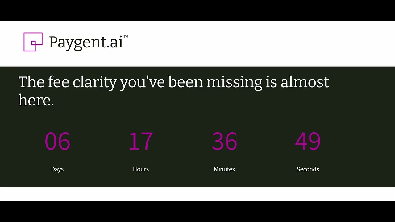 A New Era in Payment Processing Transparency | Launch Countdown