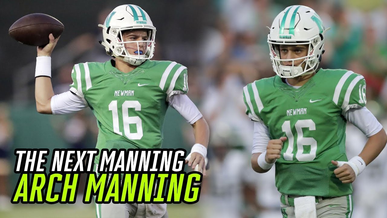 Freshman QB Arch Manning BALLS OUT In His 1ST HS GAME! Peyton & Eli Manning's Nephew Can SLING IT 💰
