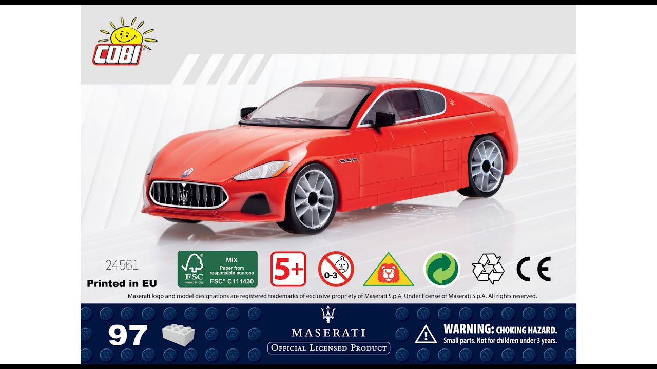 [Cobi] GranTurismo Sport (Maserati Series No. 24561)