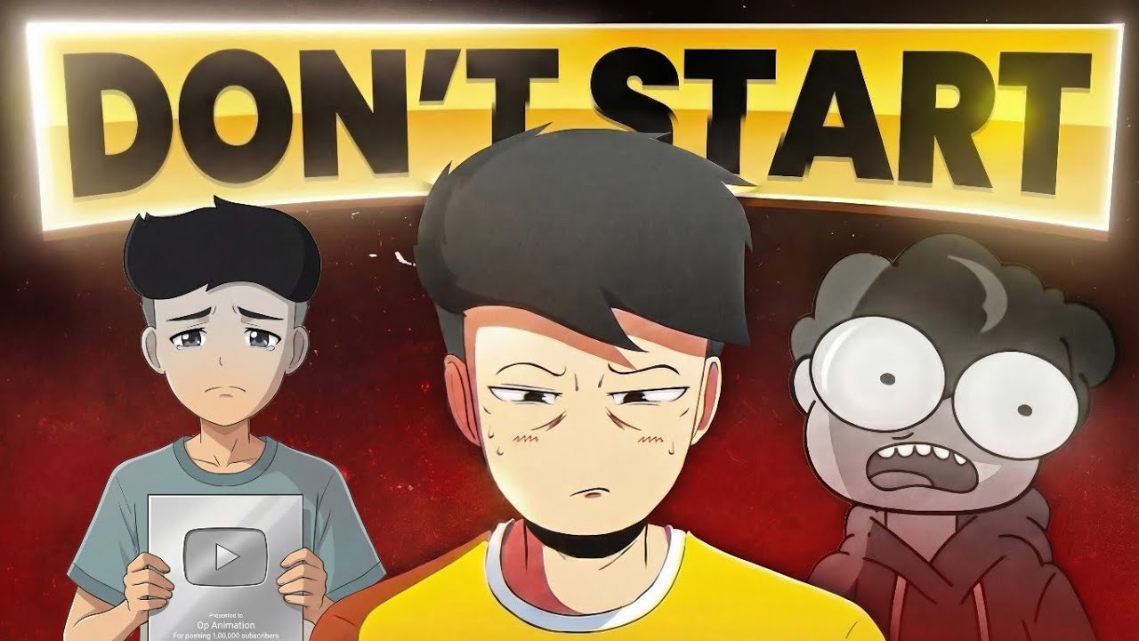 Don't Start Animation Channel In 2026 || Untill You Know This || Op Animation