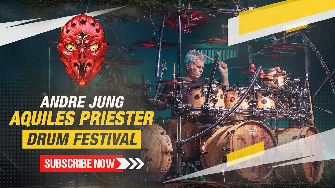 TVMaldita Presents: Andre Jung - 1&deg; Aquiles Priester Drum Festival (Drummer #2)